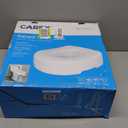 Carex Raised Toilet Seat, 5 1/2, Pack of 2