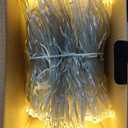 Twinkle Star 600 LED Window Curtain String Light for Wedding Party Home Garden Bedroom Outdoor Indoor Wall, Warm White