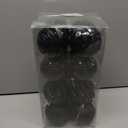 XmasExp 16ct Christmas Ball Ornaments Shatterproof Xmas Tree Hanging Balls Halloween Decorations Perfect for Holiday Wedding Christmas Halloween Decor(3.15", Black)