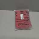 Jeneoo Comfy Soft Velvet Throw Pillow Cases for Sofa Couch, Decorative Solid Square Cushion Covers for Bedroom Car (Santa Red, 16 x 16 Inches, 2 Pieces)