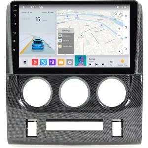 MekedeTech Android Car Stereo for Dodge Challenger 2008 2009 2010 2011 2012 2013 2014 Head Unit,1280 * 720 Resolution Touch Screen Upgrade with 4G LTE Wireless CarPlay/Android Auto,8 core 2+32G,Black
