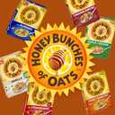 Honey Bunches of Oats with Almonds Breakfast Cereal, Honey Cereal with Granola Clusters and Sliced Almonds, Family Size, 18 OZ Box