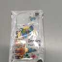 PIXIU Case for iPhone 16 Pro Compatible with Magsafe, Laser Glossy Pattern,Cute Curly Wave Clear TPU Bumper Military Grade Drop Protection Phone Cover for Women/Girls -Butterfly/Floral