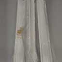 Mahjong Racks with Pushers, Clear Acrylic American Majiang Tile Racks, Enhanced Mah Jongg Tile Holders Set of 4 with 3 Goldern Dics (Beige White)