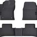 Auxko All Weather Floor Mats for Toyota Corolla Cross FWD Gas & AWD Hybrid 2022 2023 2024 2025 (Not for 2025 HEV SE) TPE Liner Corolla Cross Accessories All Season Guard Odorless Anti-Slip Floor Mats