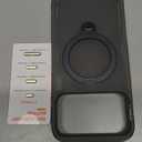 TORRAS Ostand Q3 Air for iPhone 17 Pro Max Case with 360 Magnetic Stand, Fit for MagSafe, Mil-Grade Drop Tested, Camera Control Button, Shockproof Phone Case for iPhone 17 Pro Max 6.9", Shadow Black