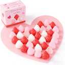 28 Pack Strawberry Taba Squishy - Cute Strawberry Squeeze Toys, Fruit Squishies, Kawaii Sticky Stress Toy for Kids Class, Classroom Exchange Gifts with Cute Strawberry Stress Balls, Party Favors