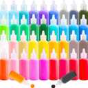 Niurewan 38 PCS Sand Art,1.25oz Colored Sand Art Bottles,Sand Arts and Crafts Kit,Scenic Sand for Kids,Painting,Crafts,DIY,Wedding Decor,Decorations