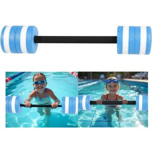 Aqua Pool Barbell for Water Fitness Exercise Equipment - Aquatic Swim Water Workout Bar for Water Aerobics Weights Barbells - Swimming Foam Float Kids Aqua Pool Barbell for Water Fitness Exercise Equipment - Aquatic Swim Water Workout Bar for Water Aerobics Weights Barbells - Swimming Foam Float Kids