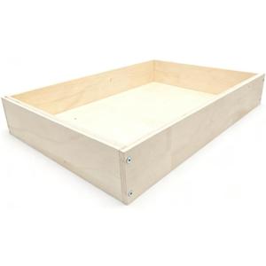 14" W x 19" D x 3.5" H Replacement Kitchen Drawer Box – DIY Kit for Cabinet Drawer Replacement, Pull Out Cabinet Drawers, Wooden Rollout Shelves & Sliding Drawers for Kitchen Cabinets 19–21" Deep