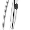 Delta Faucet 6-Spray SureDock Magnetic Shower Head with Handheld Spray, Chrome Shower Head with Hose, Showerheads & Handheld Showers, Handheld Shower Heads, MagnaTite Docking, Chrome 75609