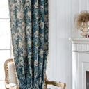 Boho Curtain, Linen Curtain Panel, Farmhouse Curtain, Countryside Style Drapery, Curtains for Living Room and Bedroom, Customize Size
