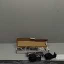 EaseLife 36" Bifold Sliding Barn Door Hardware Track Kit for 2 Closet Door,Side Mount Roller,Slide Smoothly Quietly,Easy Install,Black,36" Track Fit for Double 16" Wide Bi-folding Door (Hardware Only)