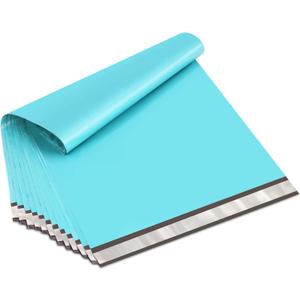 UCGOU Poly Mailers 19x24 Inch Teal 50 Pack Extra Large Shipping Bags Strong Thick Mailing Envelopes Self Seal Adhesive Waterproof and Tear Proof Boutique Postal for Clothing Quilt and More, 19x24" 50PC
