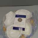 Elama Signature 12 1/4 Inch 6pc Lazy Susan Appetizer and Condiment Server Set