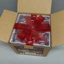 Lulu Home Christmas Lighted Boxes, Set of 3 60 LED Light Up Decor Outdoor, Light Up Christmas Boxes Present Decorations Outdoor Yard (Clear)