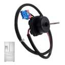New EAU65058501 Refrigerator Condenser Fan Motor Fit for LG LRMDS3006S LMWS27626S LFXS26596S Freezer Replace AP7178309 PS16662422 EAP16662422 Evapoartor Fan Motor