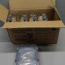 [10-Pack] Glass Meal Prep Containers with Lids, MCIRCO Food Storage Containers with Snap Locking Lids, Airtight Lunch Containers, Microwave, Oven, Freezer and Dishwasher (gray)