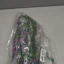 Artificial Fake Hanging Flowers Plants for Outdoor Spring Decoration,2 PCS Faux Silk Daisy with Eucalyptus Leaves,UV Resistant Look Real for Outside Home Indoor Planter Porch Patio Balcony Yard Decor (Double Purple)