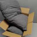 Y- STOP Hammock Chair Hanging Rope Swing Chair, Max 500 Lbs, 2 Seat Cushions Included, Removable Steel Spreader Bar with Anti-Slip Rings, Hardware kit-for Indoor Outdoor(Dark Grey) pcs