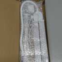 LED Desk Lamp for Home Office, Double Head Architect Light with Clamp, Computer Monitor Clip on Light, 3 Modes and 10 Brightness, Adjustable Flexible Goose-Neck, Table Task Lamp, White