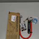 Spurtar 10-120 PSI Heavy Duty Tire Pressure Gauge with Inflator Air Chuck with Pressure Gauge with 4 Way Tool and Valve Cores Air Compressor Attachments Tire Inflator Nozzle for Car Automotive Truck