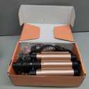 Ideal Swan 8 in 1 Curling Iron Set, Hair Curler Set with Curling Brush and 7 Interchangeable Ceramic curlers Wand (0.35"-1.25), Hair Curler for Women All Hair Types and Travel Use, Gifts for Women