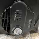 Lasko Pivoting High Velocity Portable Utility Fan - 12" - U12104 - Black