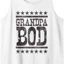 Grandpa Bod, Weightlifter Body Funny Gag Exercise Gym Tank Top 2XL