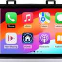 2+32G Android 12 Double Din Car Stereo for Subaru Outback Legacy 2015-2018 with 9 Inch Touchscreen Radio Built-in Wireless Carplay/Android Auto/GPS/Bluetooth/FM/AUX-in/SWC/Backup Camera
