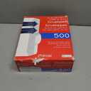 Top Flight PSTF10NWT #10 Envelopes, Strip & Seal, Security Tinted, White Paper, 24 lb, 500 Count