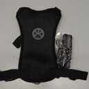 SlowTon Dog Seat Belt Harness for Car, Dog Car Harness Adjustable Mesh Breathable & Dog Seatbelt Safety Tether with Elastic Bungee for Small Medium Large Pets(Black, Double Clip, L)