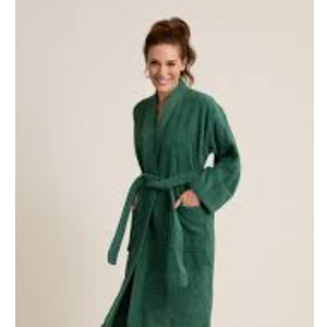 Bathrobe And Pants Green  M