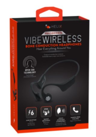Helix Vibe WRLSS Bone Conduction Headpho