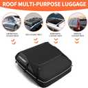 MIDABAO 20 Cubic Waterproof Duty Car Roof Top Carrier-Car Cargo Roof Top Bag, Waterproof & Coated Zippers includes Anti Slip Mat with or without Racks (20 Cubic Feet)