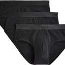 2(X) IST mens Pima Cotton Contour Pouch Brief 3-pack (Medium)