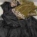 Smiffys 80s Wild Women's Costume, M, without gloves, chain and hair clips