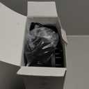 Hair Dryer with Comb | 1800W Blow Dryer with Diffuser for Curly Hair | Plasma Ionic Hairdryer for Frizz Control | Foldable & Protable Design for Travel | 6.5 ft ALCI Cord (Black)