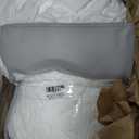 AIKASY Princess Canopy Bed Curtains with Top Ties - Windproof & Lightproof for Girls' Adult Bedroom Decor | Bed Canopy Drapes (Full, White)