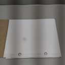 AmazerBath Shower Curtain Liner, 72x72 Plastic White Shower Curtain Liner, Cute Waterproof PEVA Shower Curtains, Lightweight Shower Curtains for Bathroom with Magnets and 12 Grommet Holes