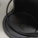 Mini Single Serve Coffee Maker for K Cup and Ground Coffee, Fast Brew One Cup Coffee Machine with Descaling Reminder and Water Window, 6 to 12 oz. Brew Sizes, Black (9.45 Inches)