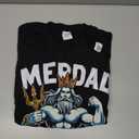 Merdad Dont Mess With My Mermaid Matching Fathers Day T-Shirt, Size L