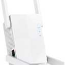 2026 WiFi Extender Signal Booster,Strongest Internet WiFi Booster for Home, 4X Faster, Covers up to 10,000 sq. ft,Wi-Fi Repeater Amplifier with Ethernet Port,Wireless WiFi Range Extender,1-Tap Setup (light white)