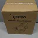 FEPPO Mattress Vacuum Cleaner, 16Kpa Bed Vacuum Cleaner with 253.7nm UV-C Light, 140F Heat, HEPA Filter & Ultrasonic, Versatile Handheld Vacuums for Bed, Sofa, Couch, Crib(Corded, 500W) (Violetgrey)