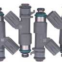 JESBEN 16450R70A01 FJ982 6pcs Set Fuel Injectors 12 Holes Replacement for Accord 3.5L 2008-2017 Crosstour 2010-2012 Acura MDX RDX 2012-2017 ZDX TL RL TSX 3.5L 3.7L 2012-2014 16450-R70-A01