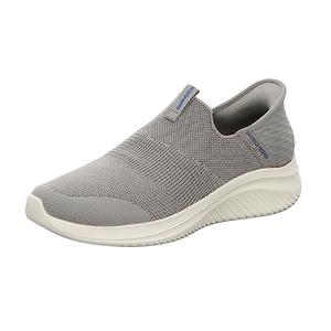 Skechers Men's Ultra Flex 3.0 Smooth Step Hands Free Slip-ins Sneaker, (Grey, Size 9)