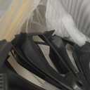 Universal 17 Inch Hub caps Wheel Covers for Cars, Set of 4 Fits Most Cars Hubcaps 17" Wheel Rim Covers Replacement Silver & Black Color