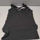 SHENHE Women's Sexy Cut Out Criss Cross Dress Sleeveless Bodycon Party Club Bandage Dress (Large, Black)