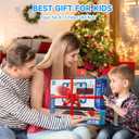 Basketball Hoop Indoor for Kids(4-12 Years Old), Over The Door Basketball Hoop with Scoring, Countdown and Music Accompaniment, Christmas Toys