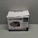 HKAI Baby Hip Carrier, Baby Carrier with Adjustable Waistband & Breathable Mesh, Ergonomic Carrier with Non-Slip Hip Seat Surface for Newborns & Toddlers (Grey)